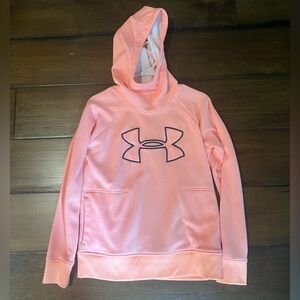 Under Armour Orange Fleece Hoodie